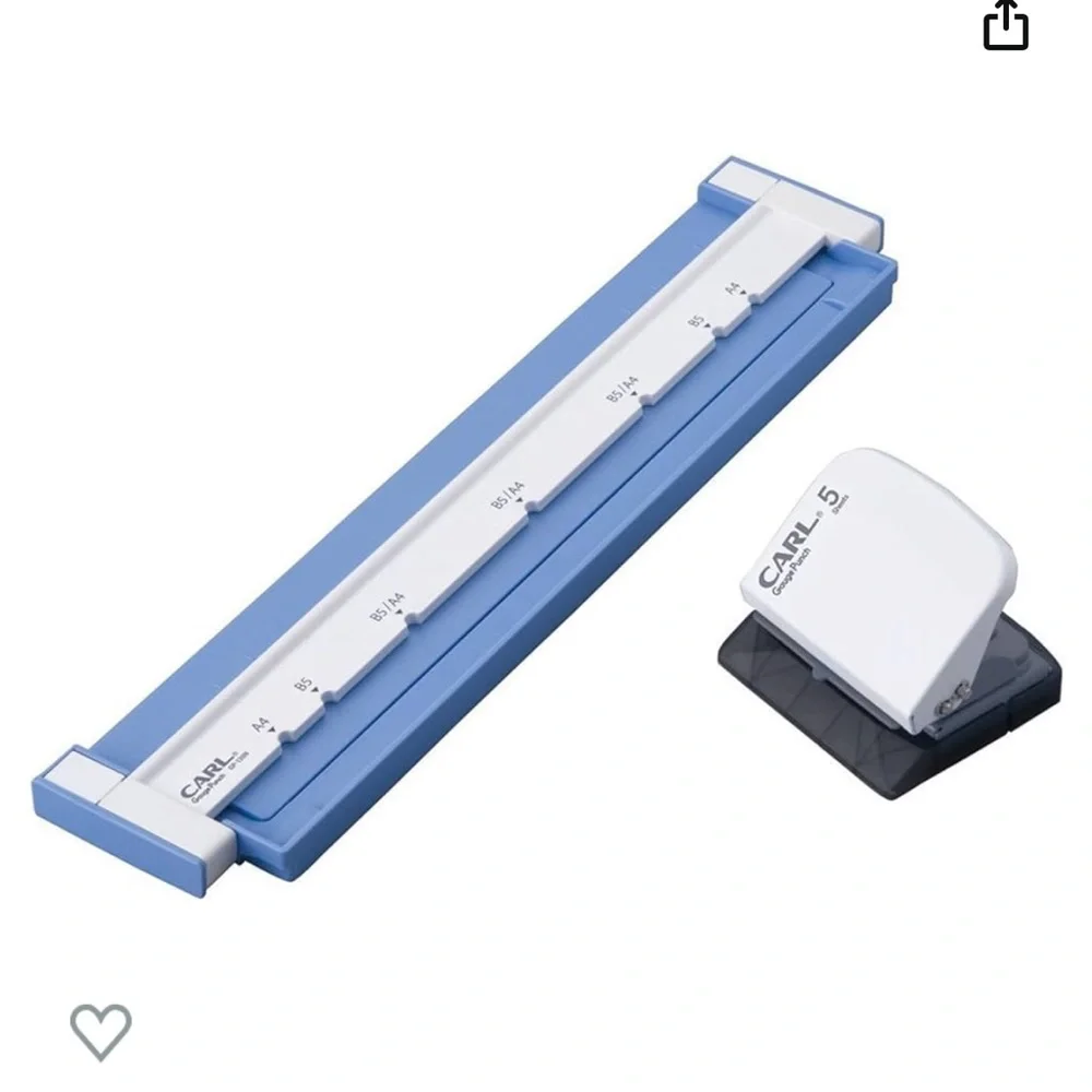 CARL A4 B5 hole puncher